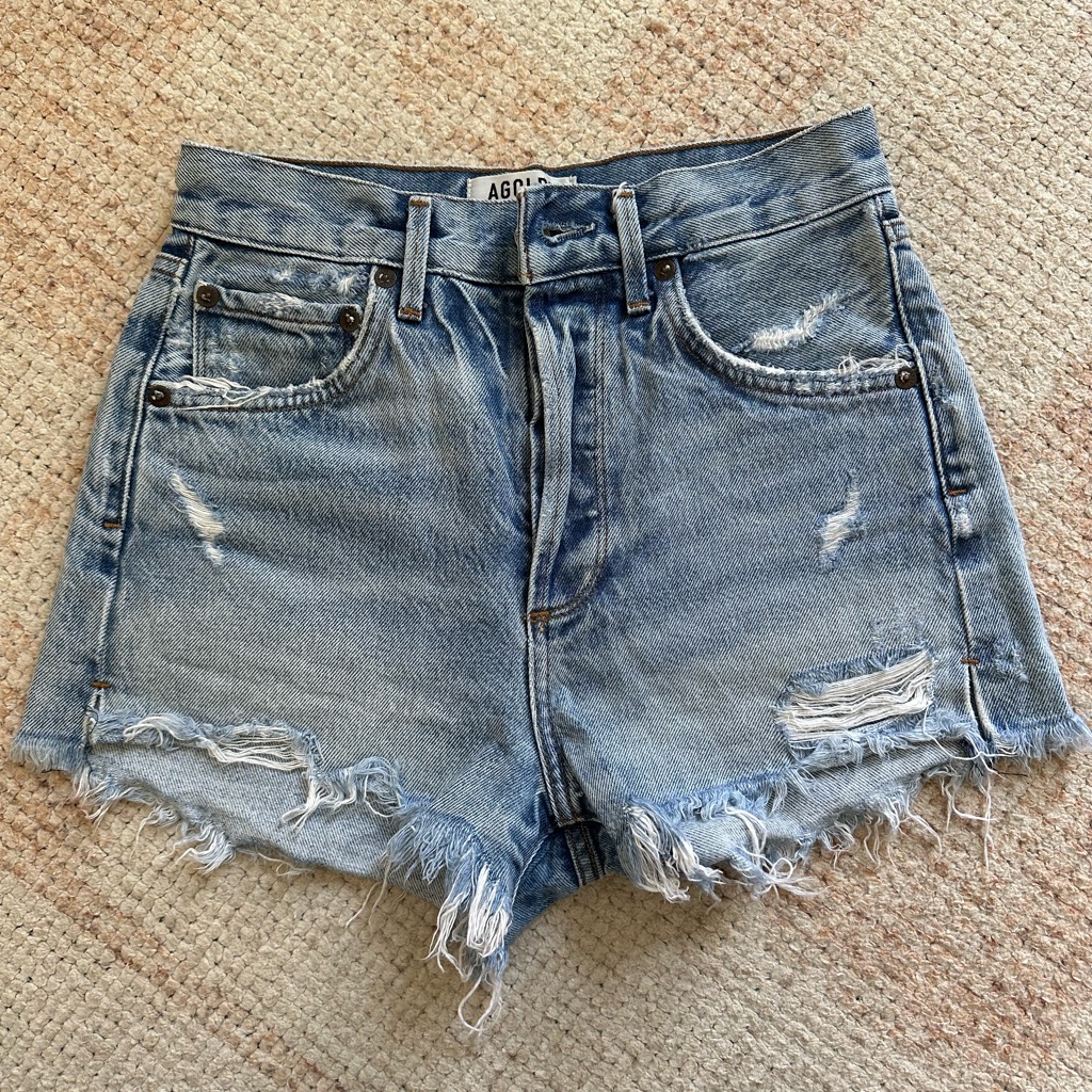 Agolde Jaden Jean Shorts Agolde Jaden Jean Shorts
